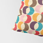 Mid Century Modern Circles Pillow Sham Gallery Image 4