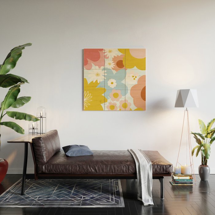Bohemian bloom Wood Wall Art Gallery Image 2