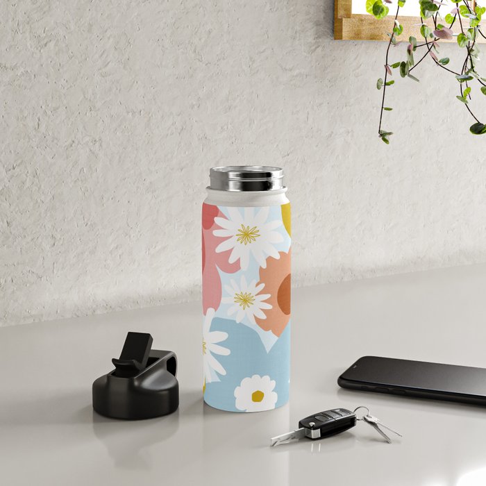 Bohemian bloom Water Bottle Gallery Image 4
