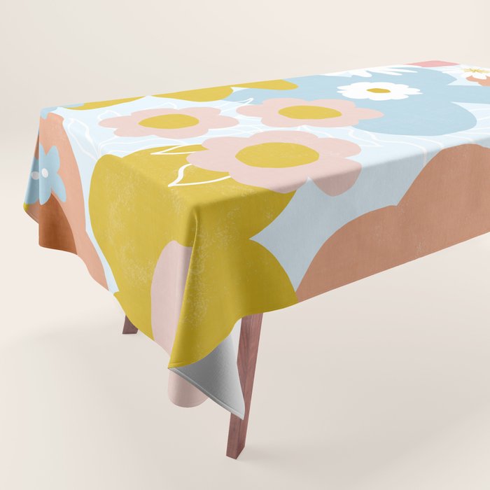 Bohemian bloom Tablecloth Gallery Image 1