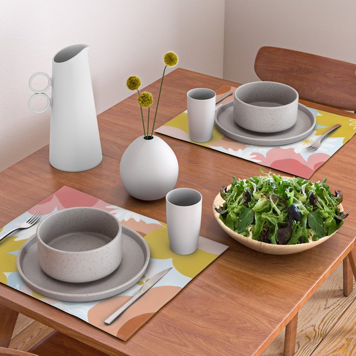 Bohemian bloom Placemat Gallery Image 2
