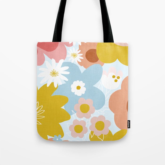 Bohemian bloom Tote Bag Gallery Image 1