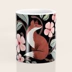 Fox in Cherry Blossoms Coffee Mug Gallery Image 4