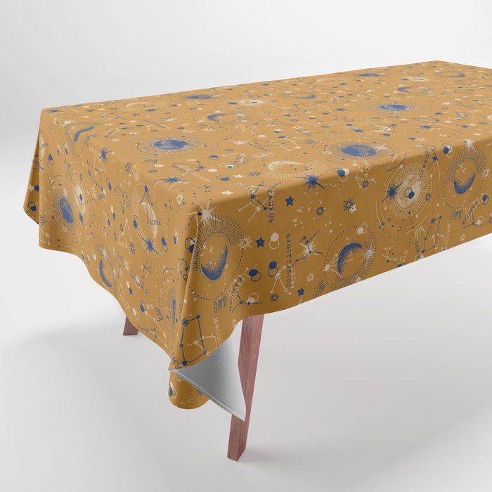 Zodiac abstract YB 1 Tablecloth Gallery Image 1