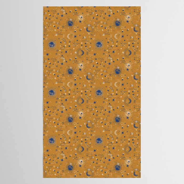 Zodiac abstract YB 1 Tablecloth Gallery Image 2