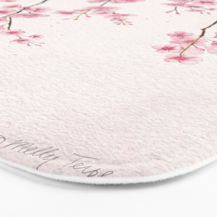 Can You Feel Spring? - Cherry Blossom  Bath Mat Gallery Image 3