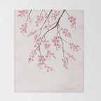 Can You Feel Spring? - Cherry Blossom  Throw Blanket Gallery Image 2