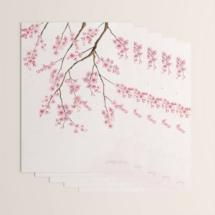 Can You Feel Spring? - Cherry Blossom  Wrapping Paper Gallery Image 3
