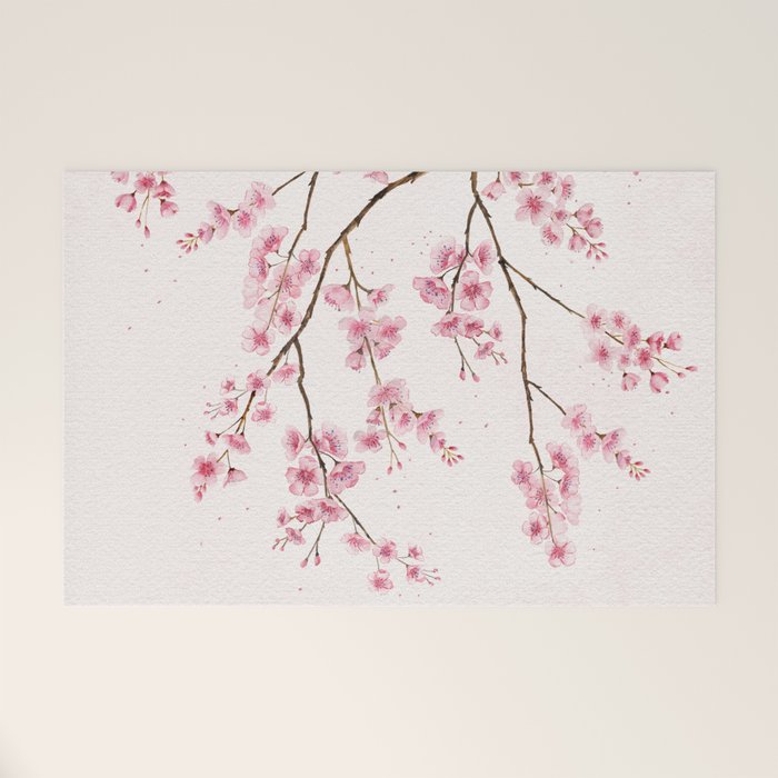 Can You Feel Spring? - Cherry Blossom  Welcome Mat Gallery Image 1