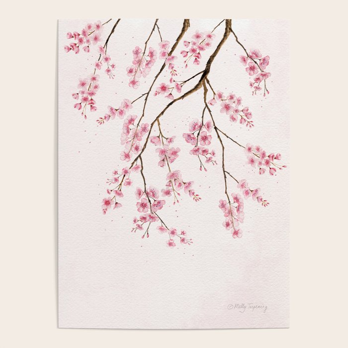 Can You Feel Spring? - Cherry Blossom  Poster Gallery Image 4