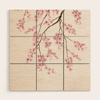 Can You Feel Spring? - Cherry Blossom  Wood Wall Art Gallery Image 1
