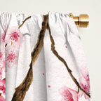 Can You Feel Spring? - Cherry Blossom  Window Curtain Gallery Image 2