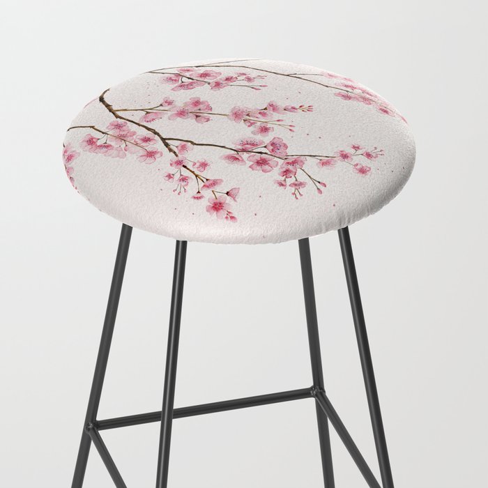 Can You Feel Spring? - Cherry Blossom  Stool Gallery Image 2