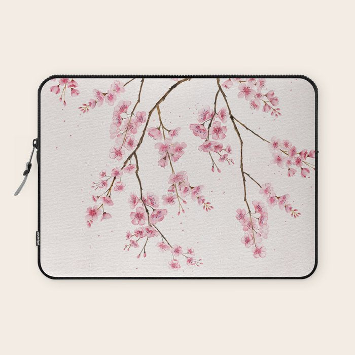 Can You Feel Spring? - Cherry Blossom  Laptop Sleeve Gallery Image 1