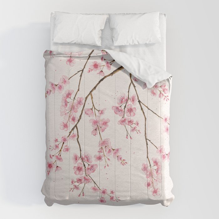 Can You Feel Spring? - Cherry Blossom  Comforter Gallery Image 6