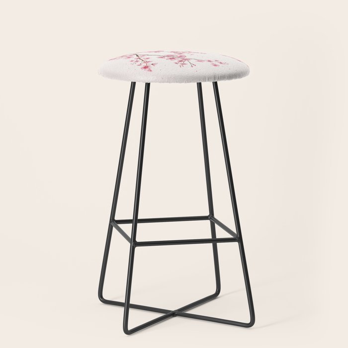 Can You Feel Spring? - Cherry Blossom  Stool Gallery Image 1
