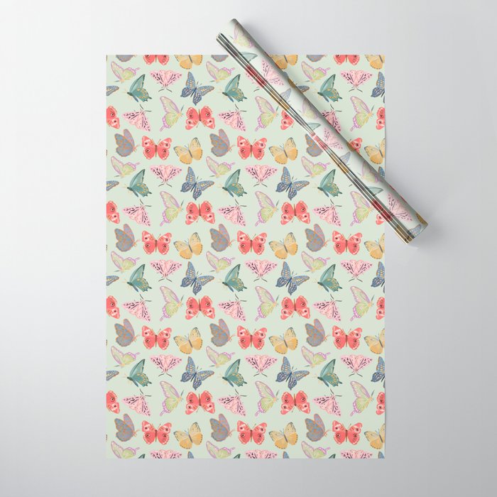 Butterflies and Moths  Wrapping Paper Gallery Image 1