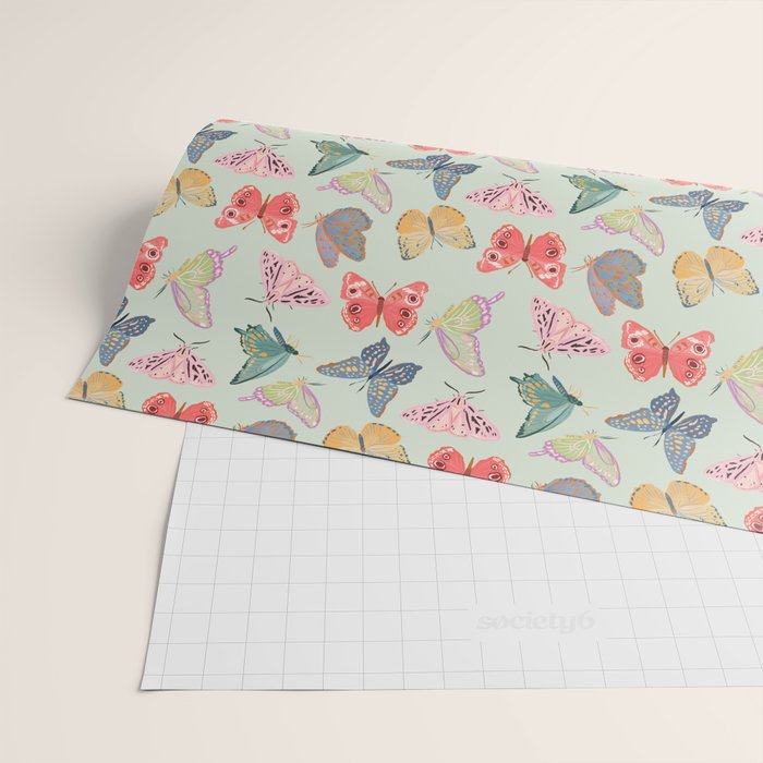 Butterflies and Moths  Wrapping Paper Gallery Image 2
