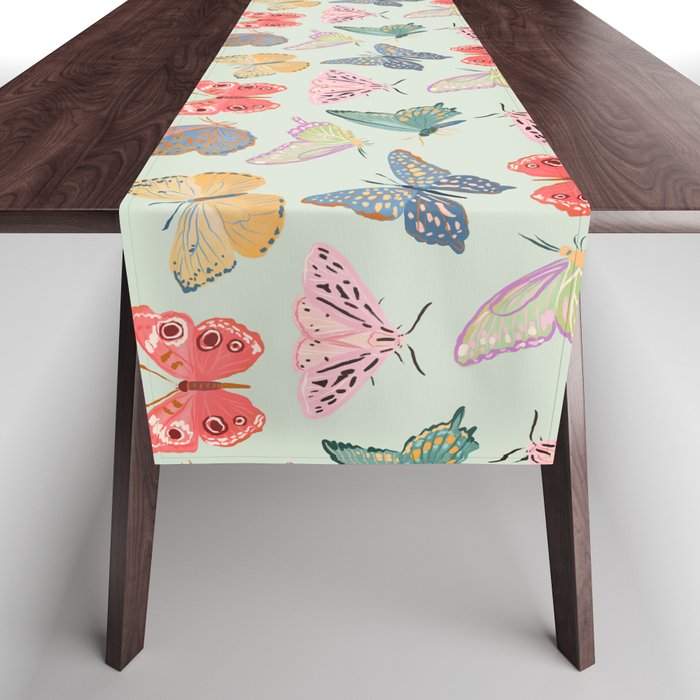 Butterflies and Moths  Table Runner Gallery Image 1