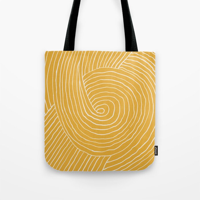 Strokes 02: Tulip Yellow Edition  Tote Bag Gallery Image 1