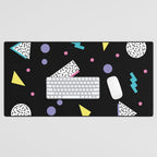 Memphis pattern 45 - 80s / 90s Retro Desk Mat Gallery Image 1