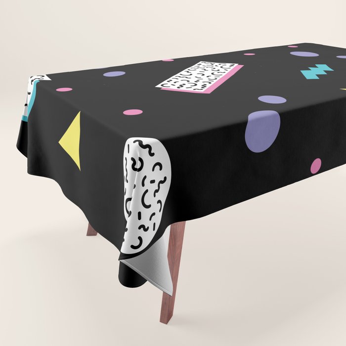 Memphis pattern 45 - 80s / 90s Retro Tablecloth Gallery Image 1