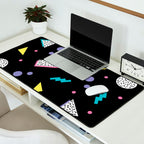 Memphis pattern 45 - 80s / 90s Retro Desk Mat Gallery Image 2