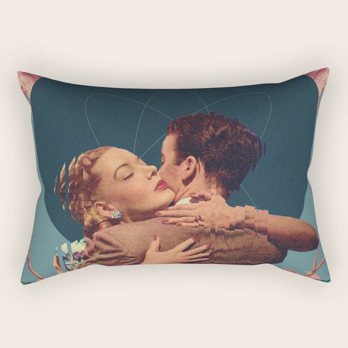 Our Love tore Time to Pieces Rectangular Pillow Gallery Image 1