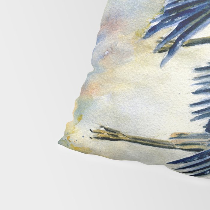 Flying Together - Great Blue Heron Pillow Sham Gallery Image 4