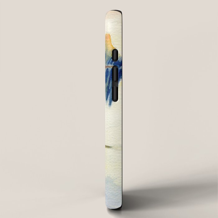 Flying Together - Great Blue Heron iPhone Case Gallery Image 2