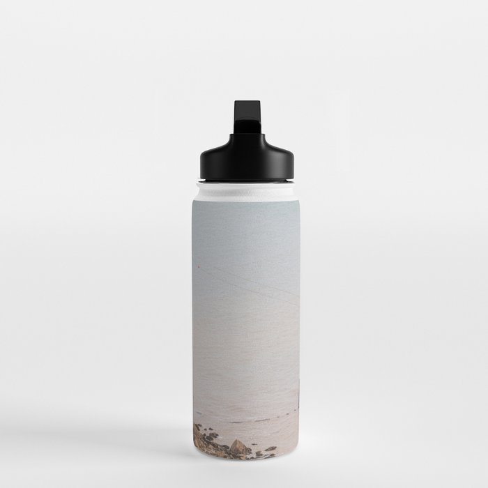 Beachy head lighthouse at Seven Sisters in the UK - coastal heritage - summer travel photography Water Bottle Gallery Image 3