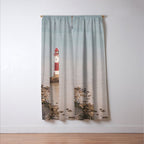 Beachy head lighthouse at Seven Sisters in the UK - coastal heritage - summer travel photography Window Curtain Gallery Image 3