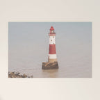 Beachy head lighthouse at Seven Sisters in the UK - coastal heritage - summer travel photography Welcome Mat Gallery Image 1