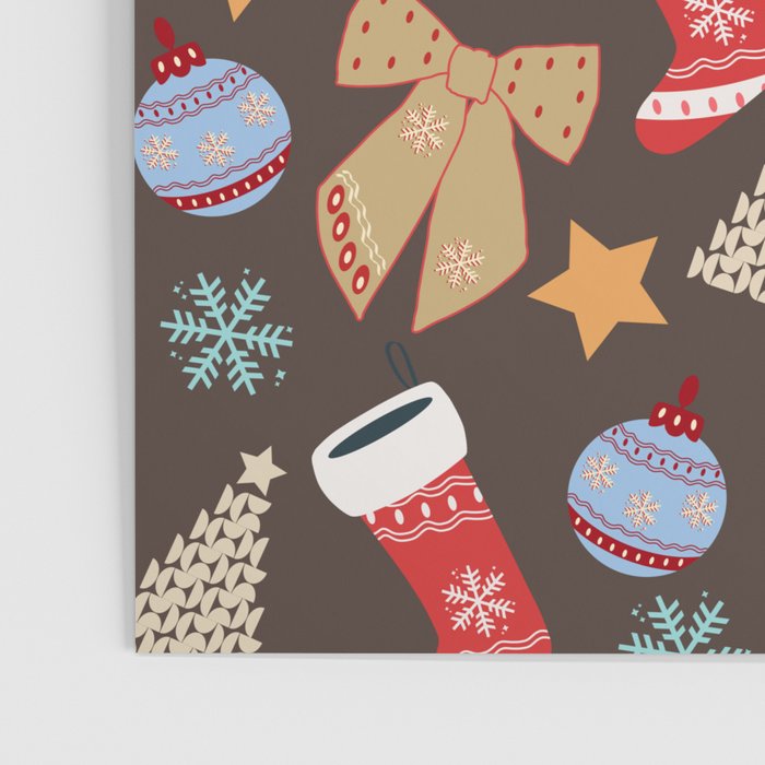 Cute Christmas Brown Poster Gallery Image 3