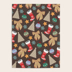 Cute Christmas Brown Poster Gallery Image 4