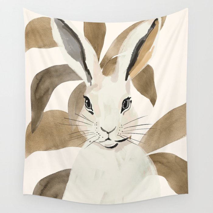 Rabbit 7 Wall Tapestry Gallery Image 1