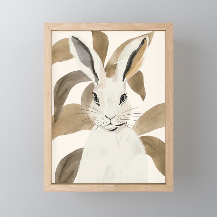Rabbit 7 Mini Art Print Gallery Image 1