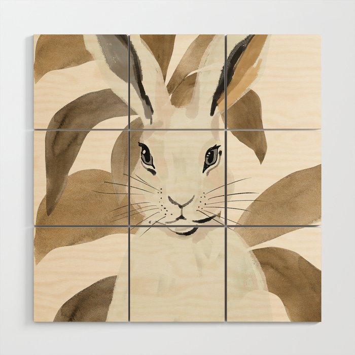 Rabbit 7 Wood Wall Art Gallery Image 1