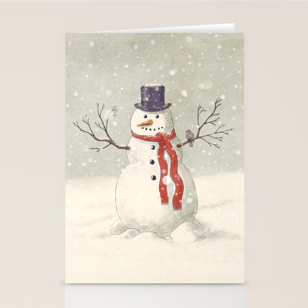 The Snowman  Stationery Card Gallery Image 2