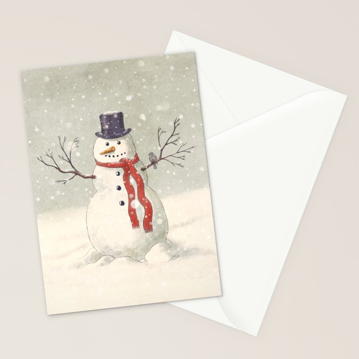The Snowman  Stationery Card Gallery Image 2
