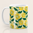 Yellow flower garden Coffee Mug Gallery Image 3