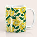 Yellow flower garden Coffee Mug Gallery Image 1