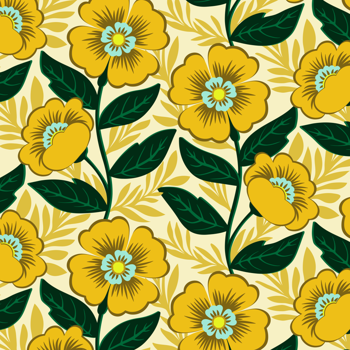 Yellow flower garden Coffee Mug Gallery Image 2
