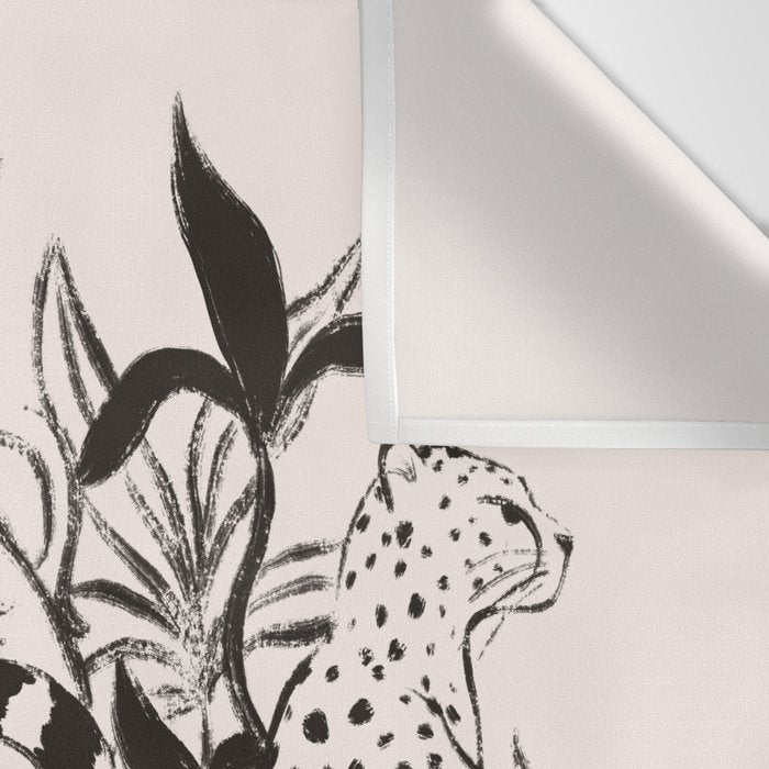 Cheetah Symmetry lines  Wall Tapestry Gallery Image 3
