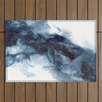Indigo Depths No. 1 Outdoor Rug Gallery Image 1