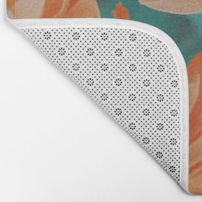 Dahlia Power Bath Mat Gallery Image 2