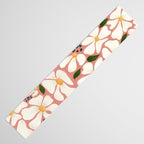 White Daisies On Pink Table Runner Gallery Image 3
