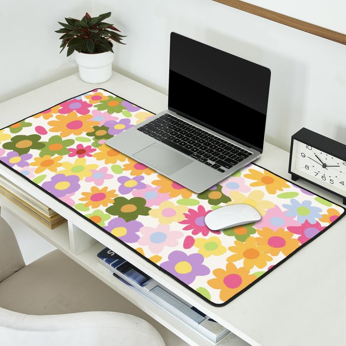 Maja in Pink Desk Mat Gallery Image 2