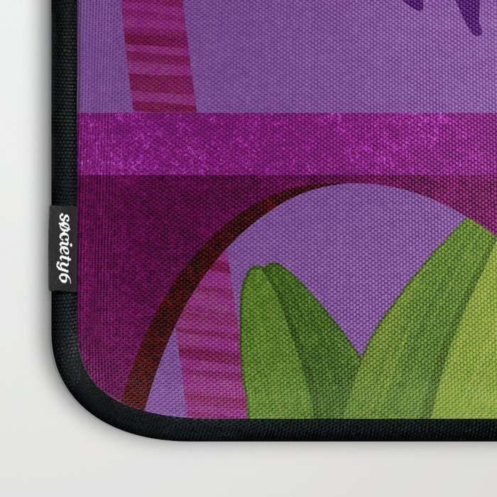 Purple Moonlight Villa  Laptop Sleeve Gallery Image 3
