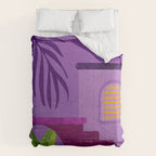 Purple Moonlight Villa  Comforter Gallery Image 6